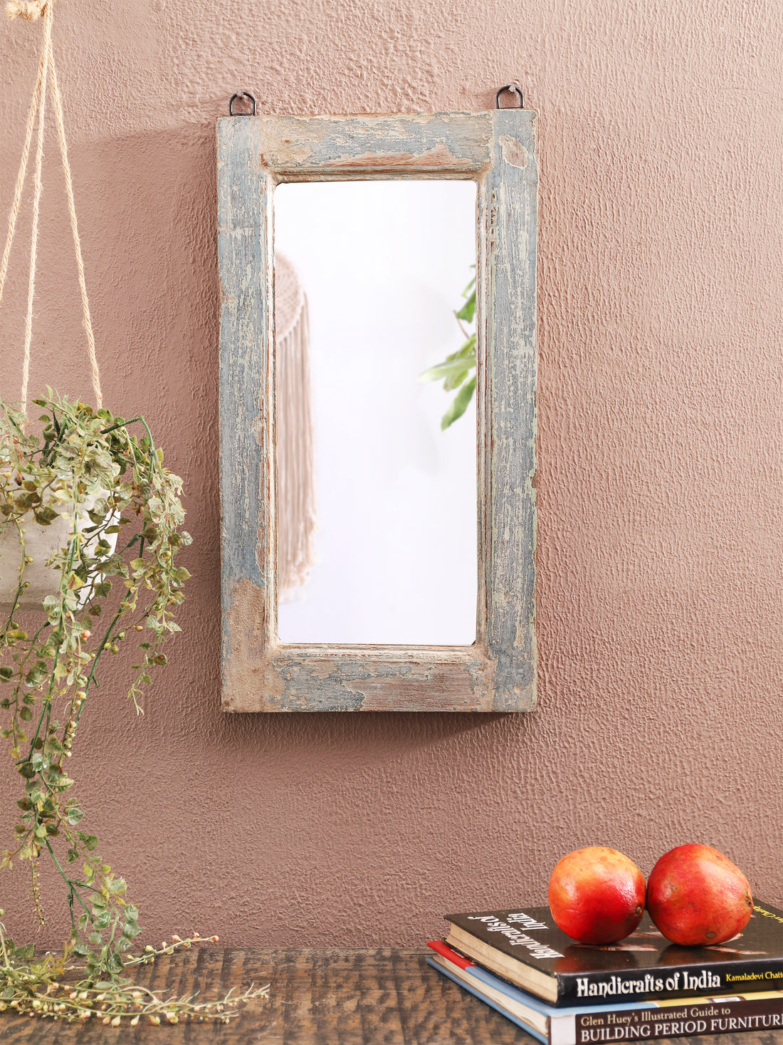 Distressed Rectangle Mirror (Small)