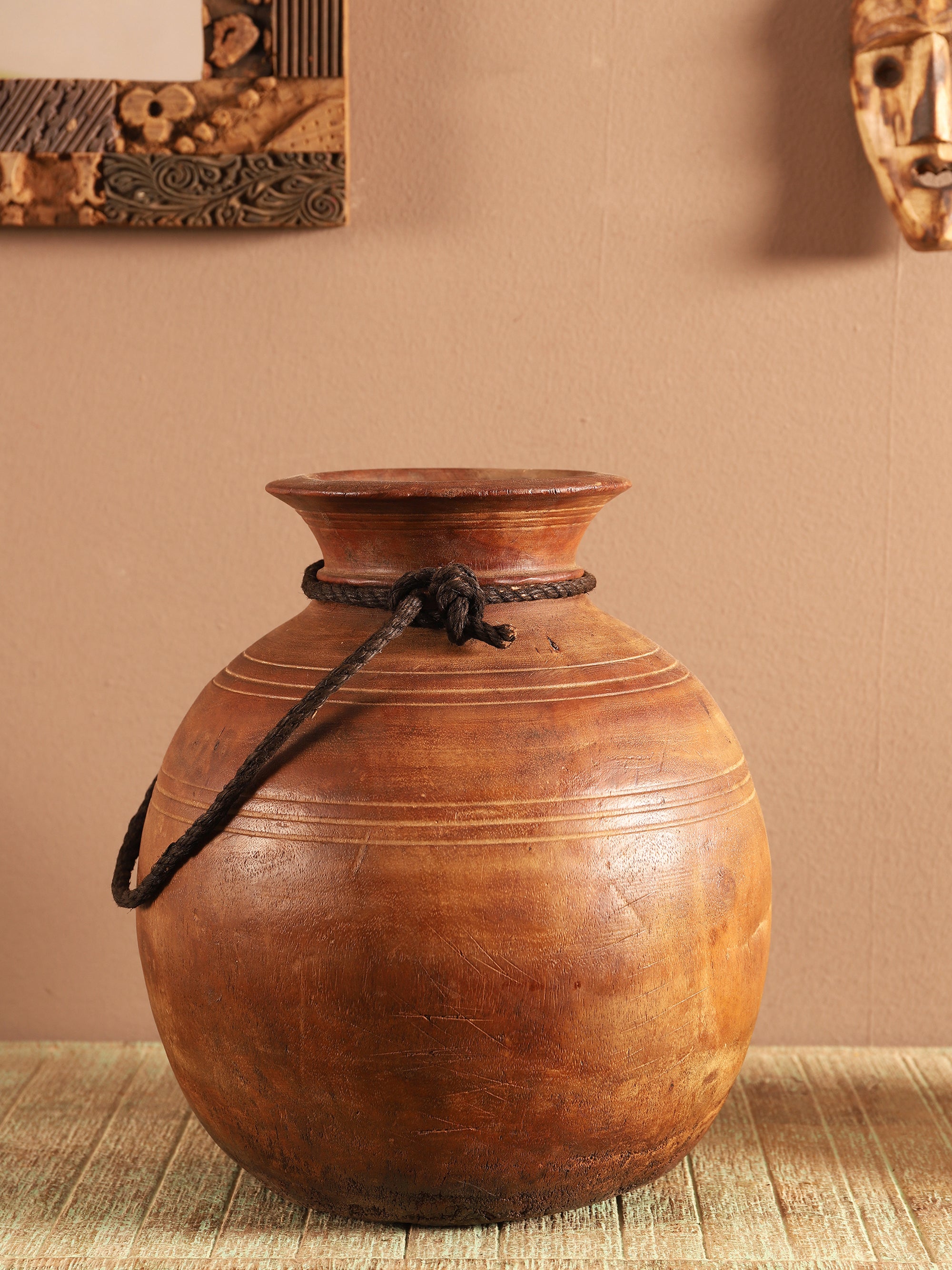 Wooden Pot