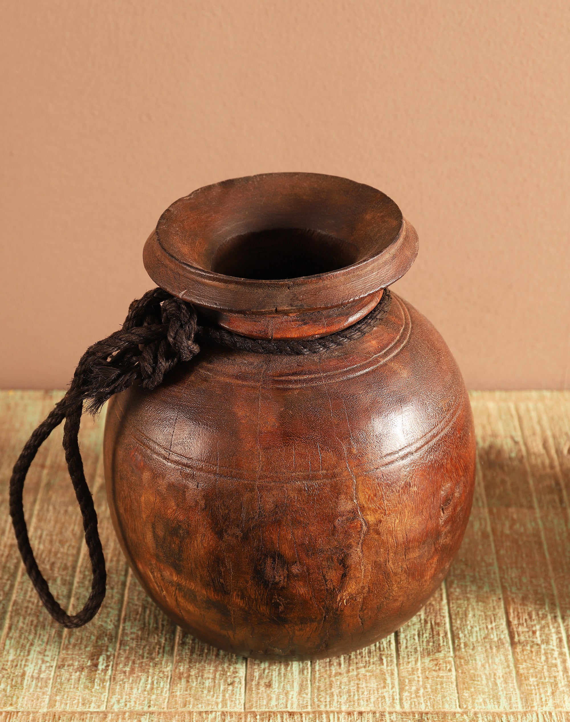 Wooden Pot