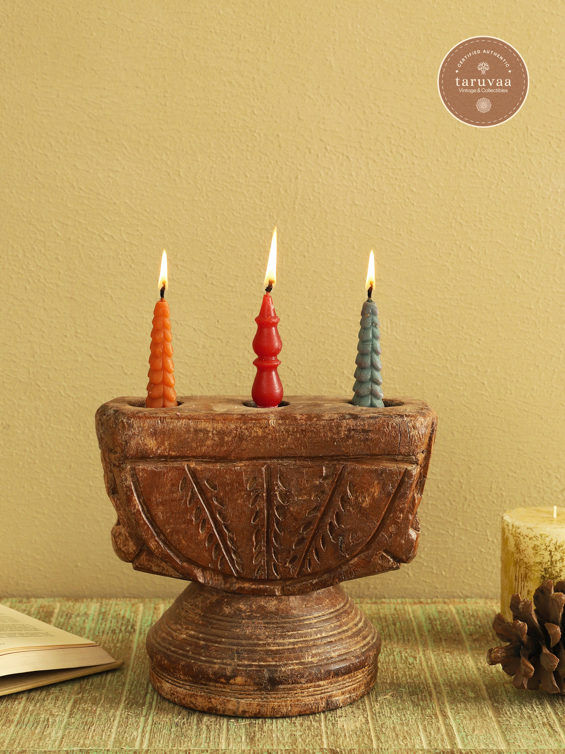 Beejpatra Candle Stand