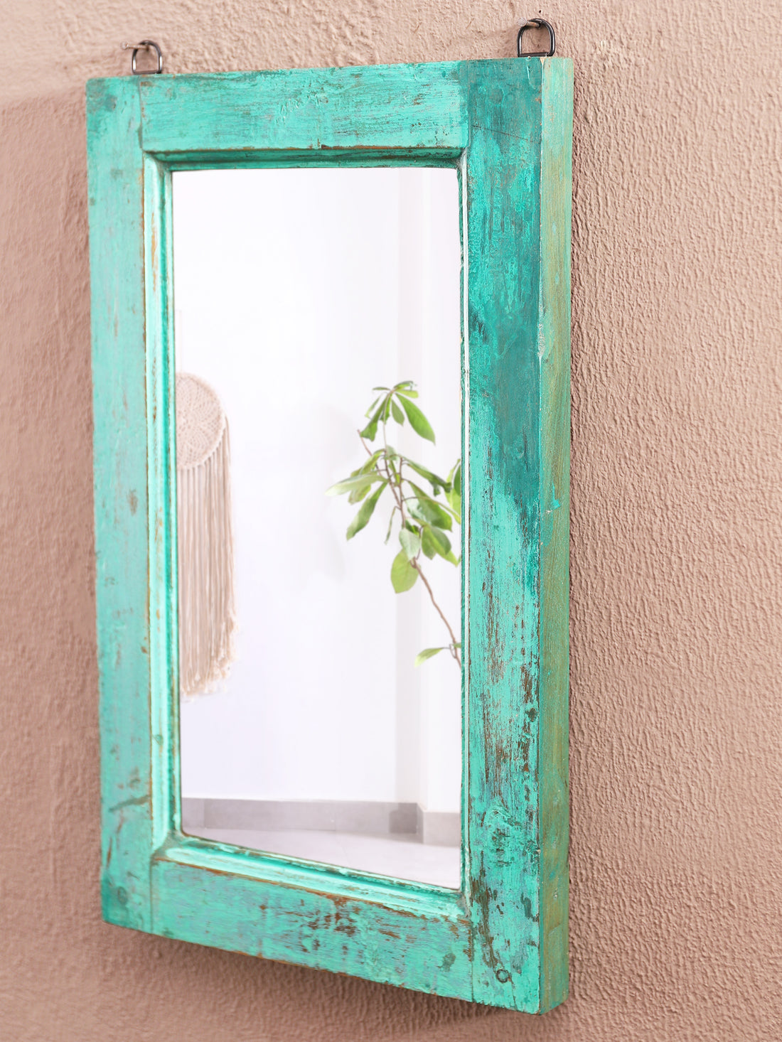 Distressed Rectangle Mirror (Large)