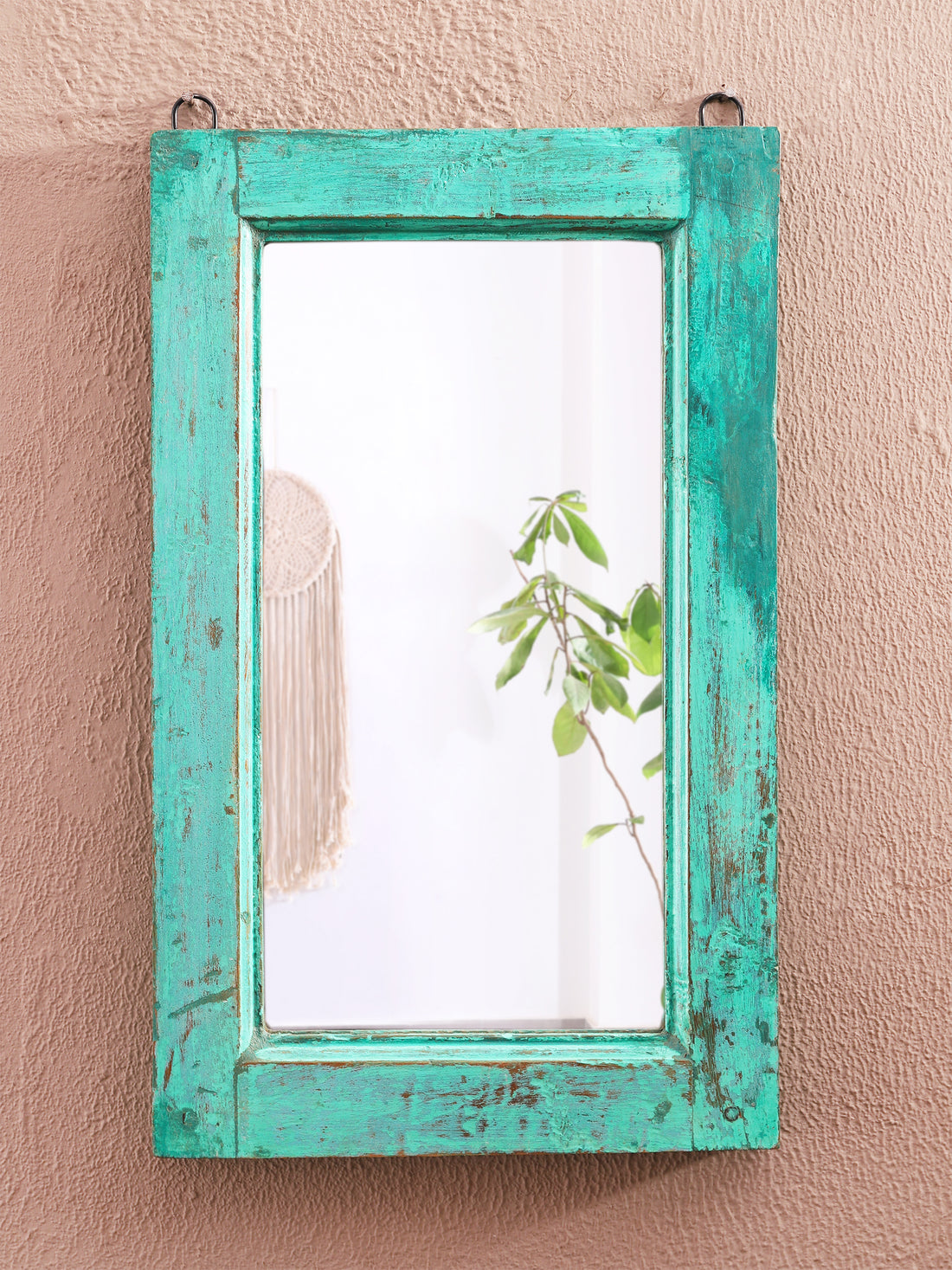 Distressed Rectangle Mirror (Large)