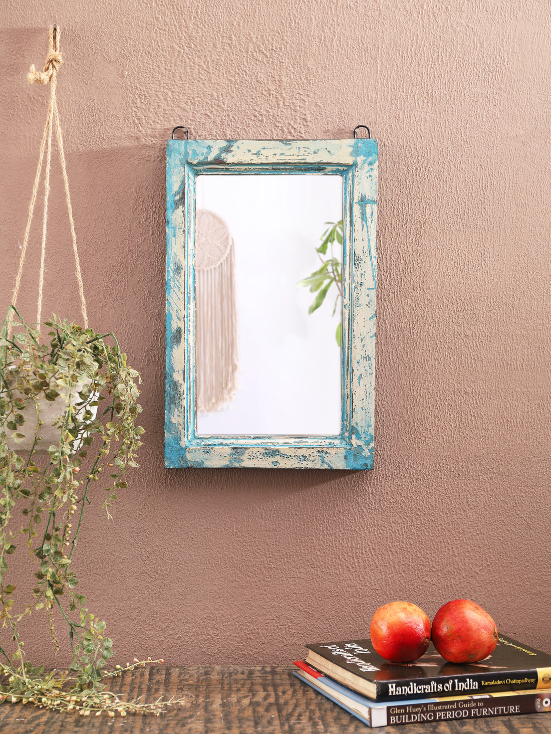 Distressed Rectangle Mirror (Medium)