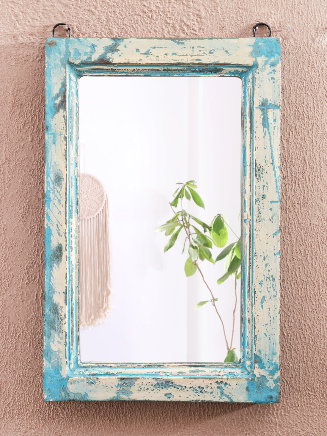 Distressed Rectangle Mirror (Medium)