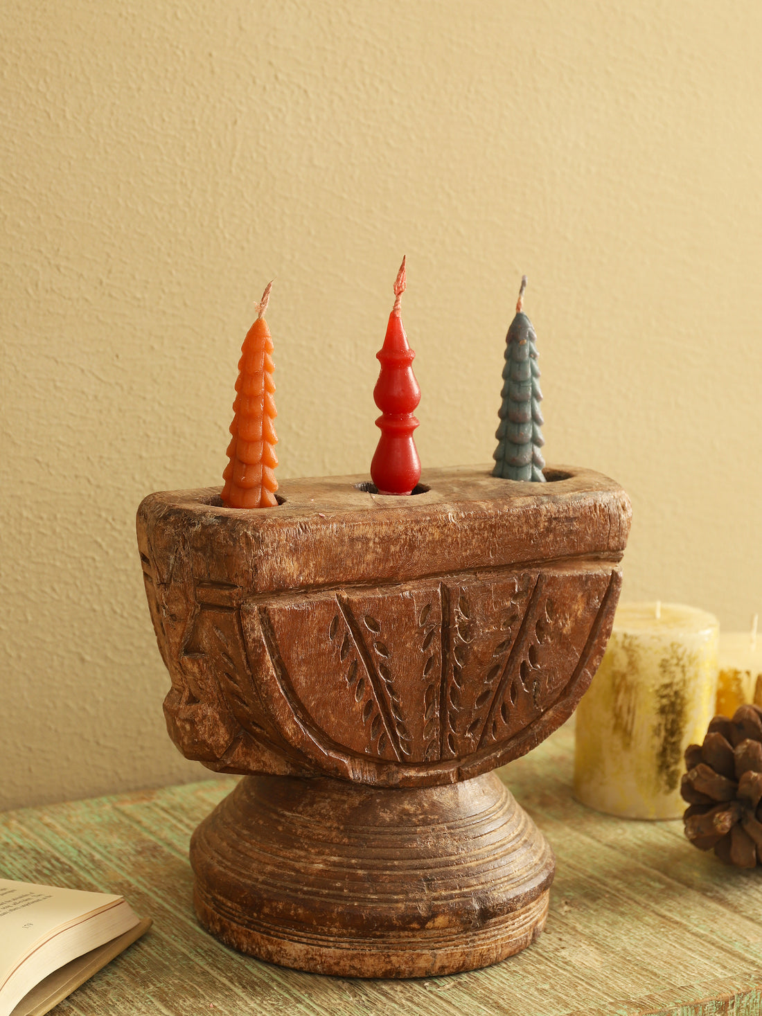 Beejpatra Candle Stand