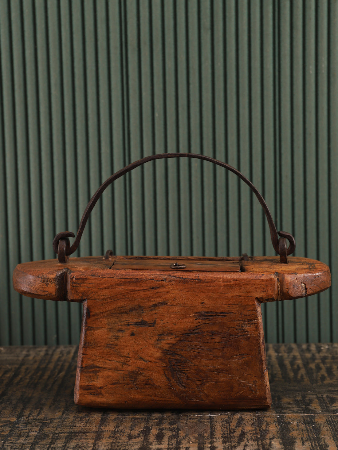 Wooden Oil Container (Large)