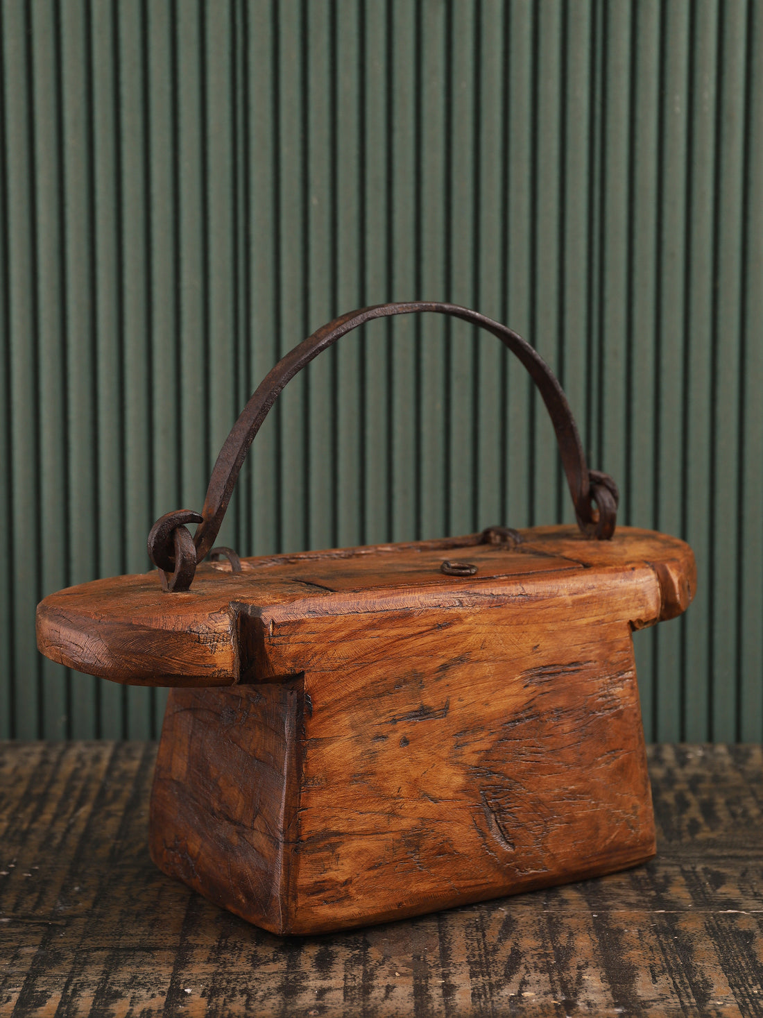 Wooden Oil Container (Large)